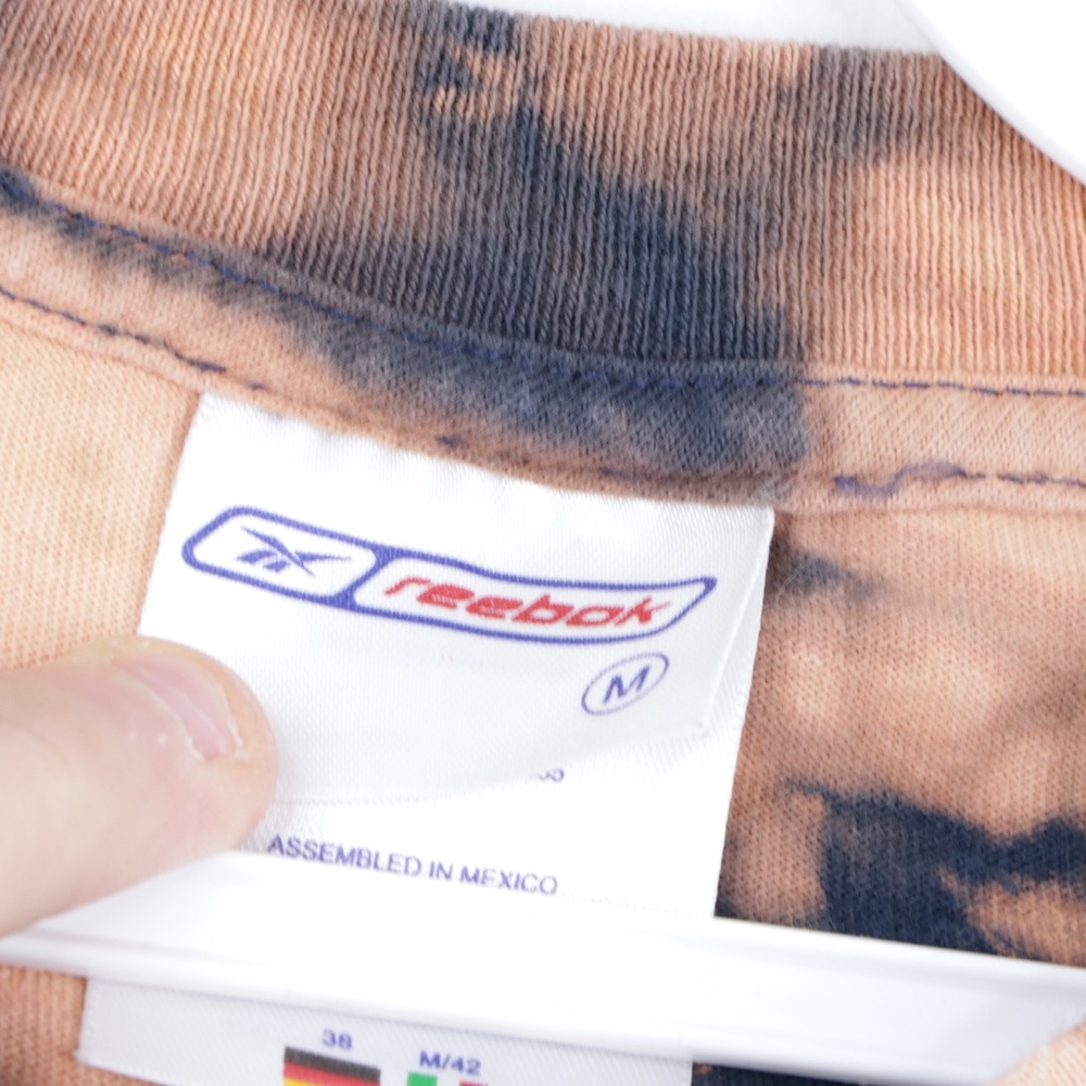 Vintage 90s Reebok Acid Wash Long Sleeve Shirt - Picture 5 of 8